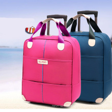 2021 New Easy Carry Light Trolley Bag Luggage for Travel Promotional Bags